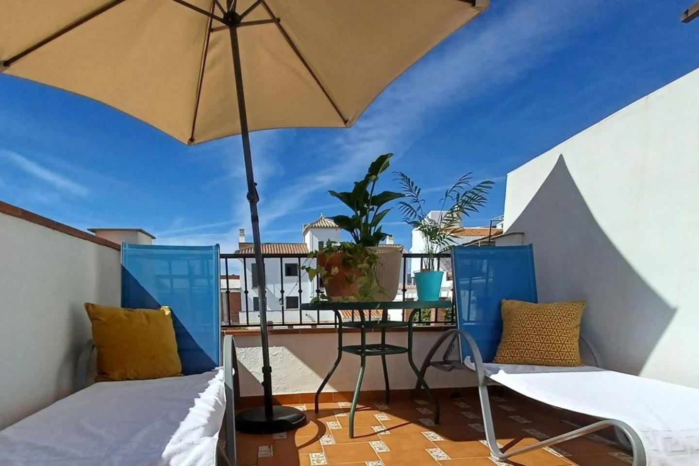 Apartmán Tipica Casa En Frigiliana Con Patio Y Terraza Exteriér fotografie