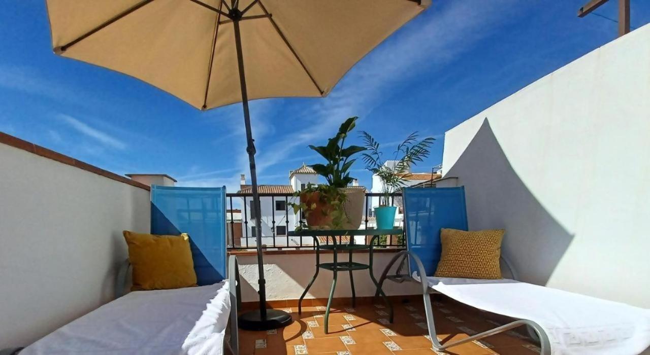 Apartmán Tipica Casa En Frigiliana Con Patio Y Terraza Exteriér fotografie