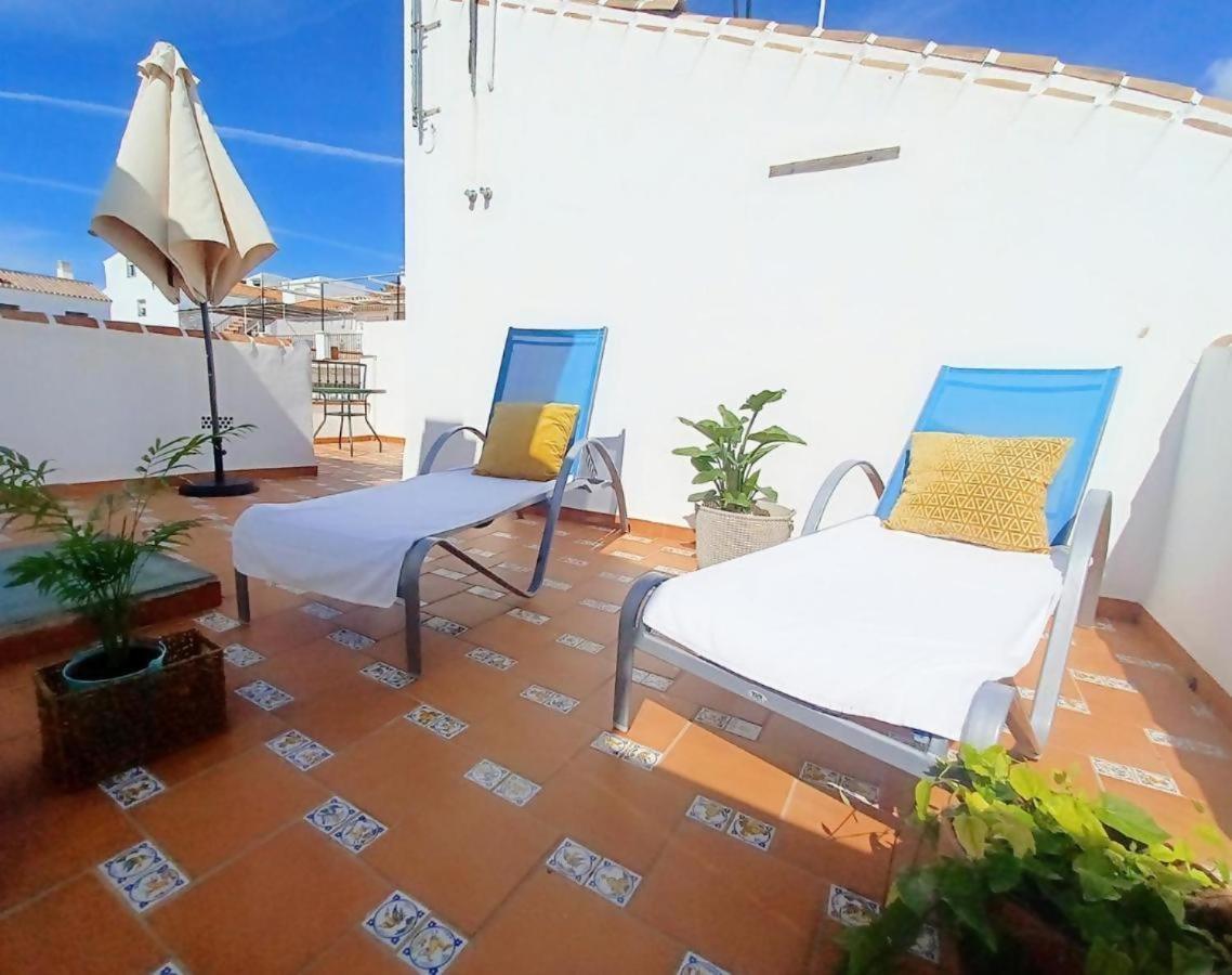 Apartmán Tipica Casa En Frigiliana Con Patio Y Terraza Exteriér fotografie